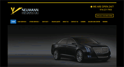 Desktop Screenshot of neumannlimo.com